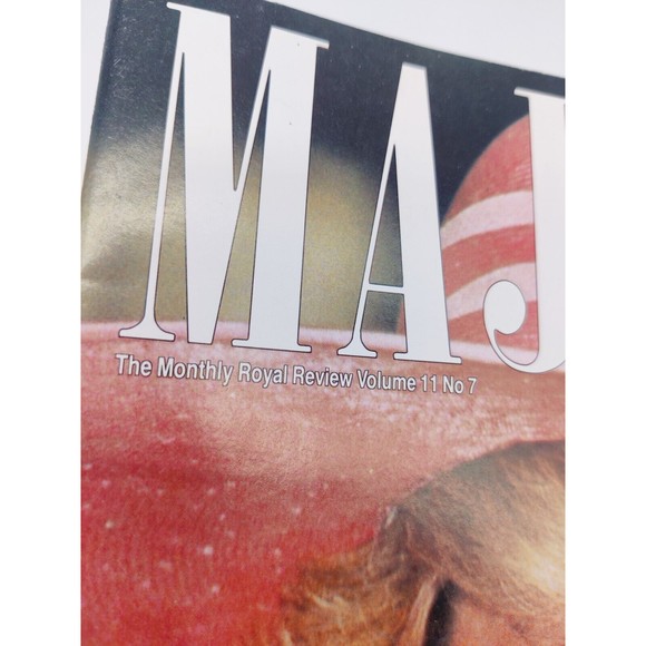 Vintage Majesty Magazine Princess Diana Eternal Fame Coming To America 1990s 90s - Picture 6 of 8